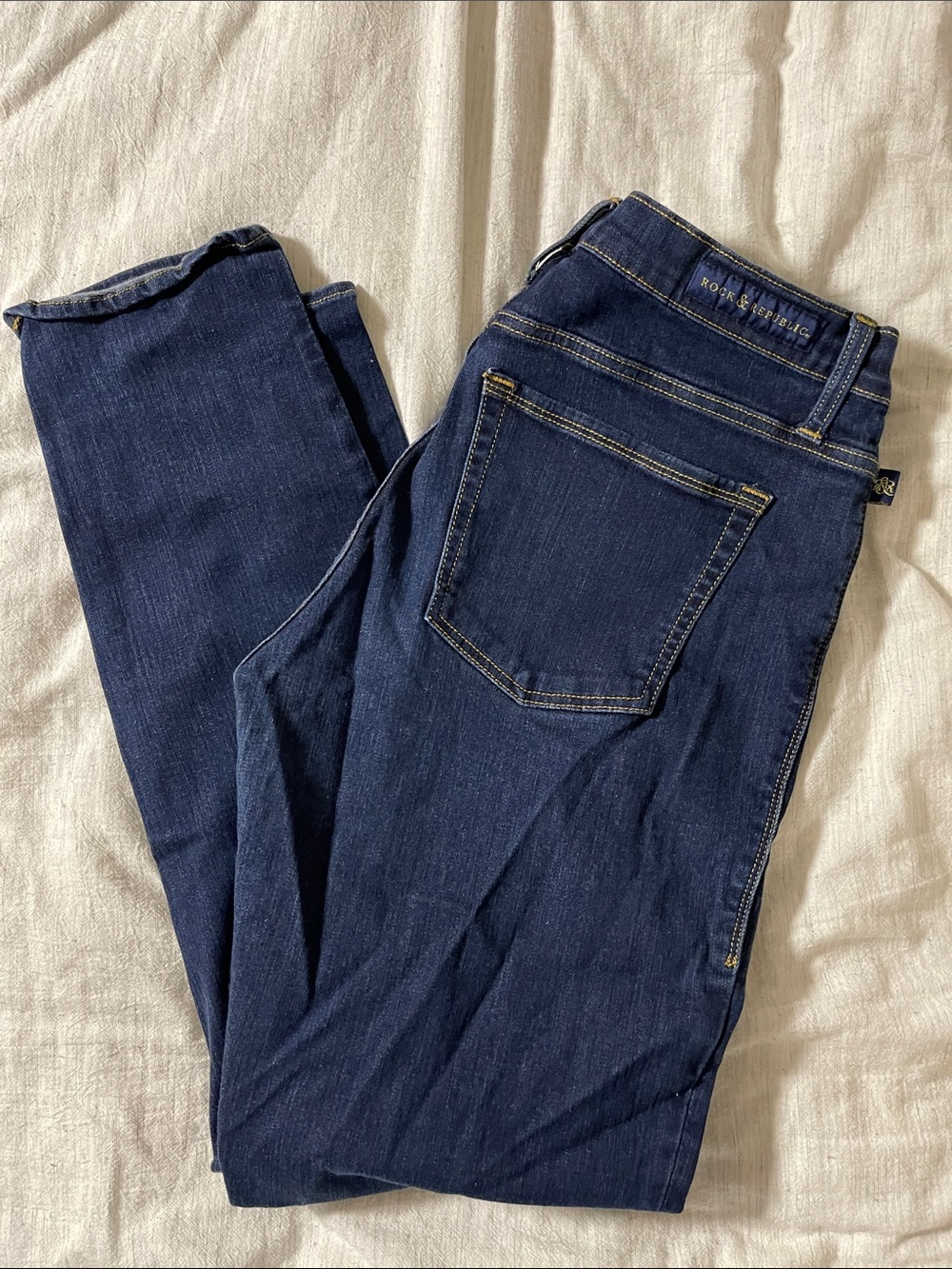 Rock & Republic Navy Skinny Jeans